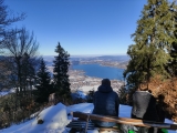 Aussicht über Bad Wiessee zum Nordende Tegernsee (Foto gespeichert zu Ausgangspunkt Ringspitz),#