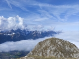 Blick vom Ostgipfel zum Westgipfel,#