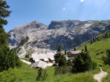 Schachenhaus unter <a href=/gipfel/frauenalpl-1073/>Frauenalpl</a> und <a href=/gipfel/frauenalplkopf-24475/>Frauenalplkopf</a> (Foto gespeichert zu Ausgangspunkt Schachenhaus),#