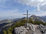 Blick zum Chiemsee und zur Kampenwand (Foto gespeichert zu Ausgangspunkt Scheibenwand),#