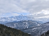 Abstieg mit Zugspitzblick ,#