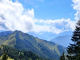 Blick zur <a href=/huetten/schneetal-alm-8280/>Schneetal-Alm</a>,#