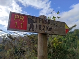8,2km zum Ziel laut Wegweiser,#