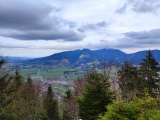 Blick über Unterammergau zum Hörnle,#