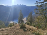 Blick hinab auf den Weitsee (Foto gespeichert zu Ausgangspunkt Stuhlkopf),#