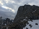 Die letzten Meter zum Gipfel (Foto gespeichert zu Ausgangspunkt Teufelstättkopf),#