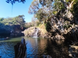 Wasserfall mit Bademöglichkeit (Foto gespeichert zu Ziel Twin Falls),#