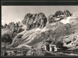 Rifugio Vajolet mit <a href=/gipfel/cima-coronelle-15539/>Cima Coronelle</a>  (Foto gespeichert zu Ausgangspunkt Vajolethütte),#Historische Ansichtskarte zum <a href=/historisch/>Verkauf</a>