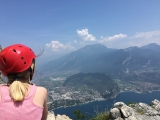Logenblick auf den Gardasee (Foto gespeichert zu Ziel Cima Capi),#