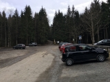 Der große Wanderparkplatz Gammern (Foto gespeichert zu Ziel Waldparkplatz Bruchfeld),#