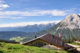 Blick über die Wangalm zur Hohe Munde,#