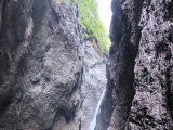 Wasserfall (Foto gespeichert zu Ausgangspunkt Wasserfall Leutascher Ache),#