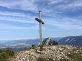 Am Gipfel (im Hintergrund derHochstaufen),#