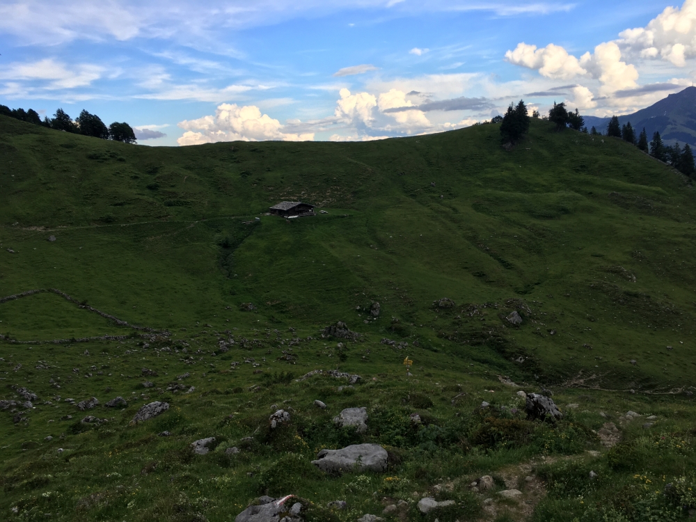 Klettersteig Ackerlspitze von St.Johann: Vorbei an der Graspoint Hochalm