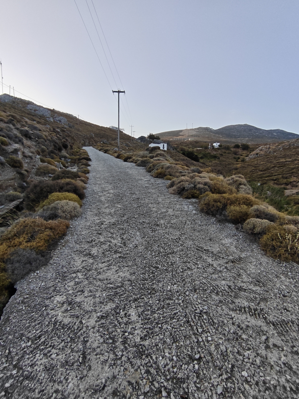 Wanderung Agios Artemios: Aufstieg 