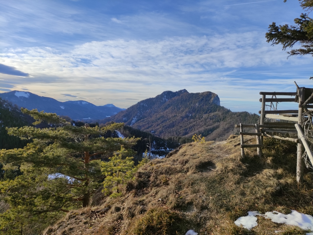 Wanderung Almkogel: Aussichtsbank