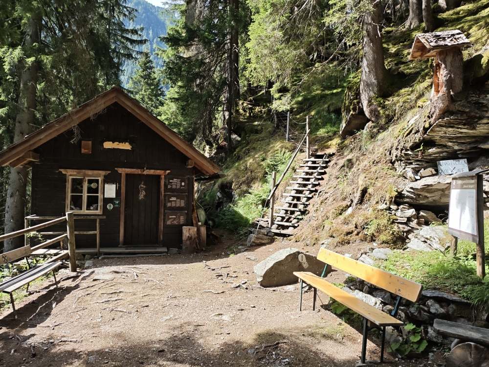 Wanderung Zinkwand: Wanderung Zinkwand: Eingang Annastollen 