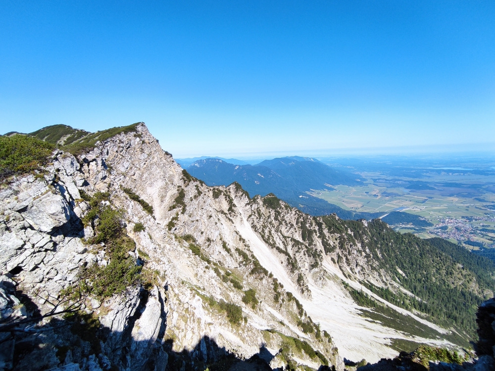 Schindlerskopf: Der Archtalkopf mit Schindlerskopf im Hintergrund 