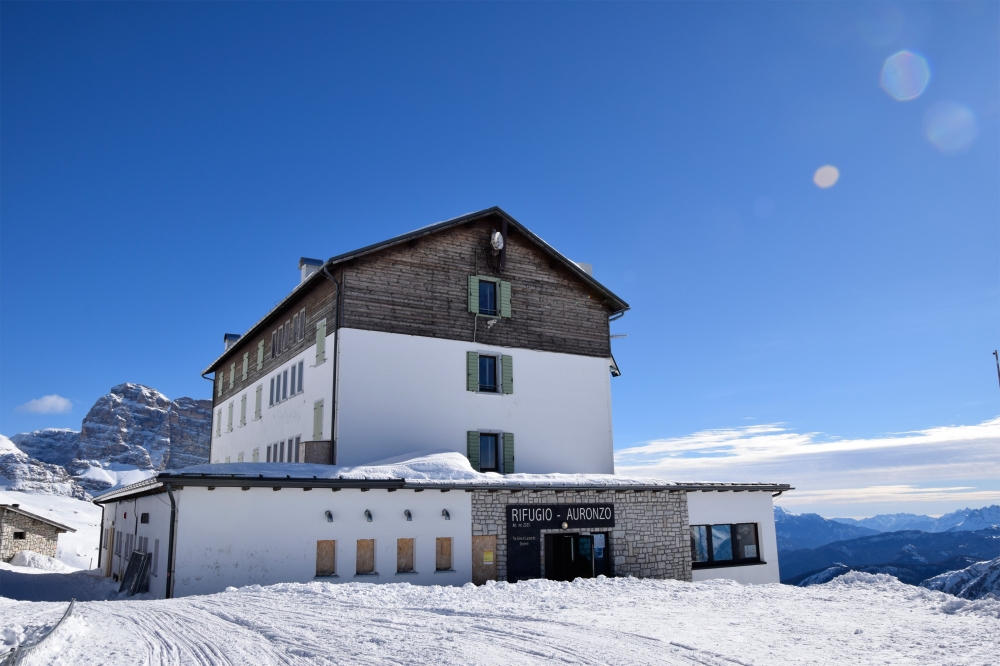 Monte Campedelle -> Auronzohütte: Rifugio Auronzo alle Tre Cime di Lavaredo
