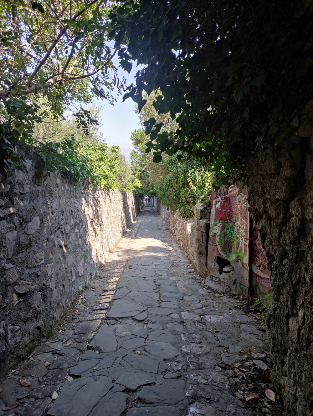 Wanderung Bagni Regina Giovanna: Fußweg