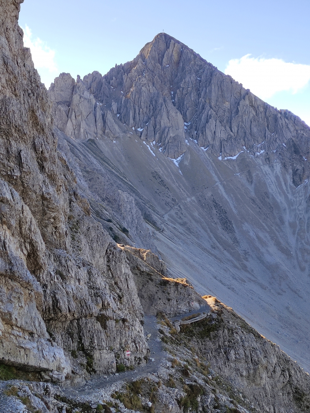 Klettersteig Freiungen Höhenweg: Weg