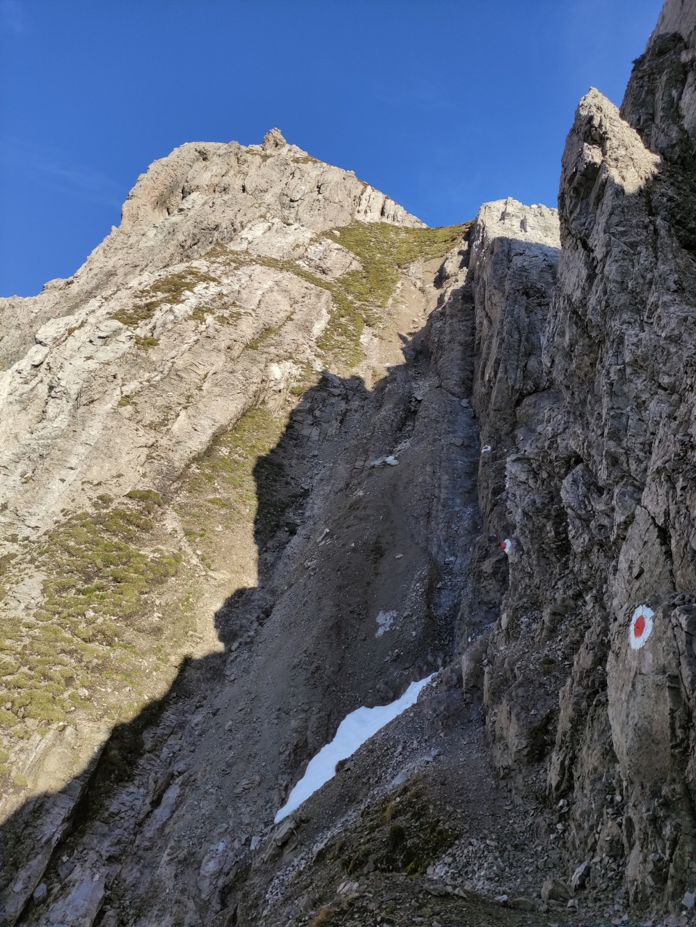 Klettersteig Freiungen Höhenweg: Durch die Rinne