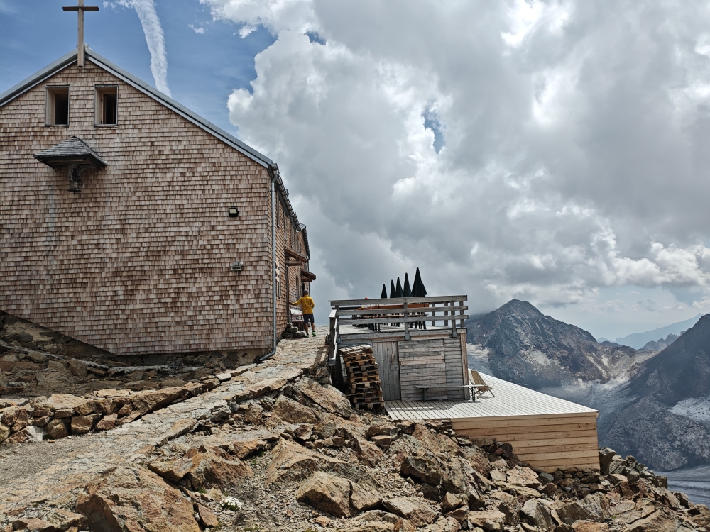 Wanderung Wilder Freiger: Wanderung Wilder Freiger: Becherhaus 