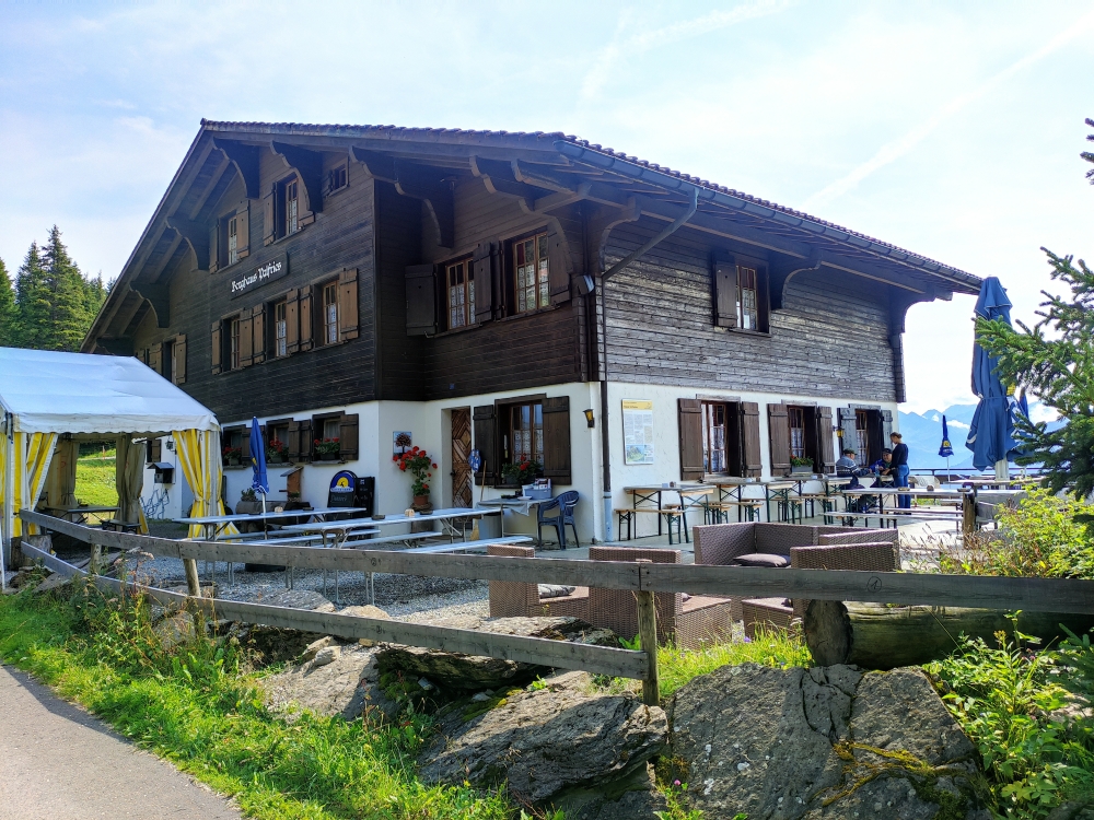 Wanderung Alvier: Wanderung Alvier: Berggasthaus Palfries