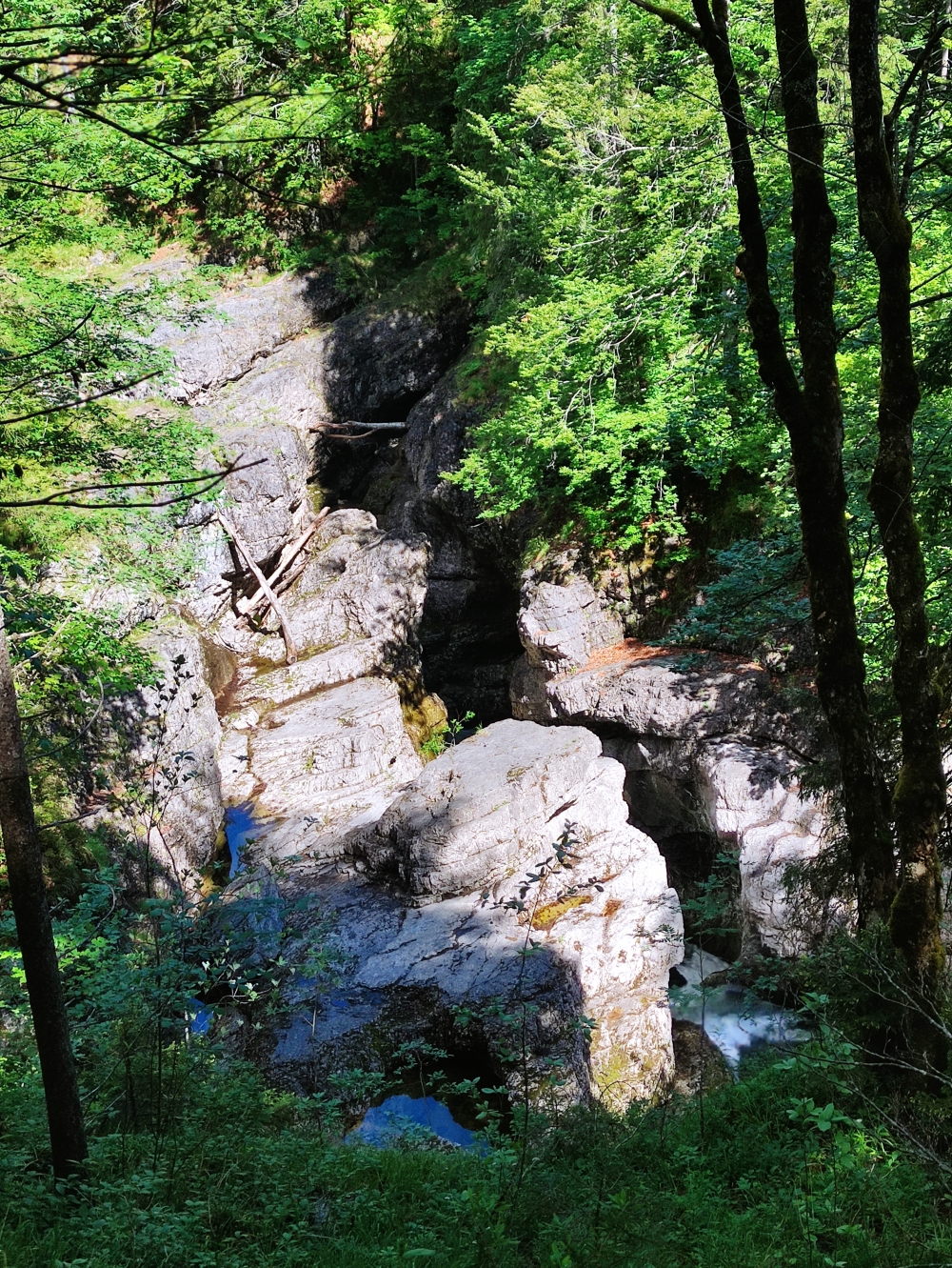 Bike & Hike Juifen: Bike & Hike Juifen: Blick in die Walchenklamm