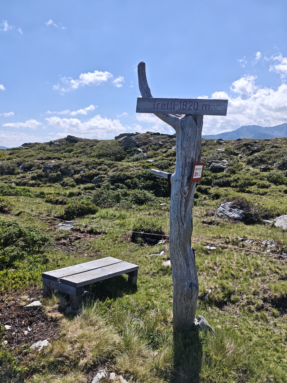 Wanderung Breiteggspitze: Trettl 1820