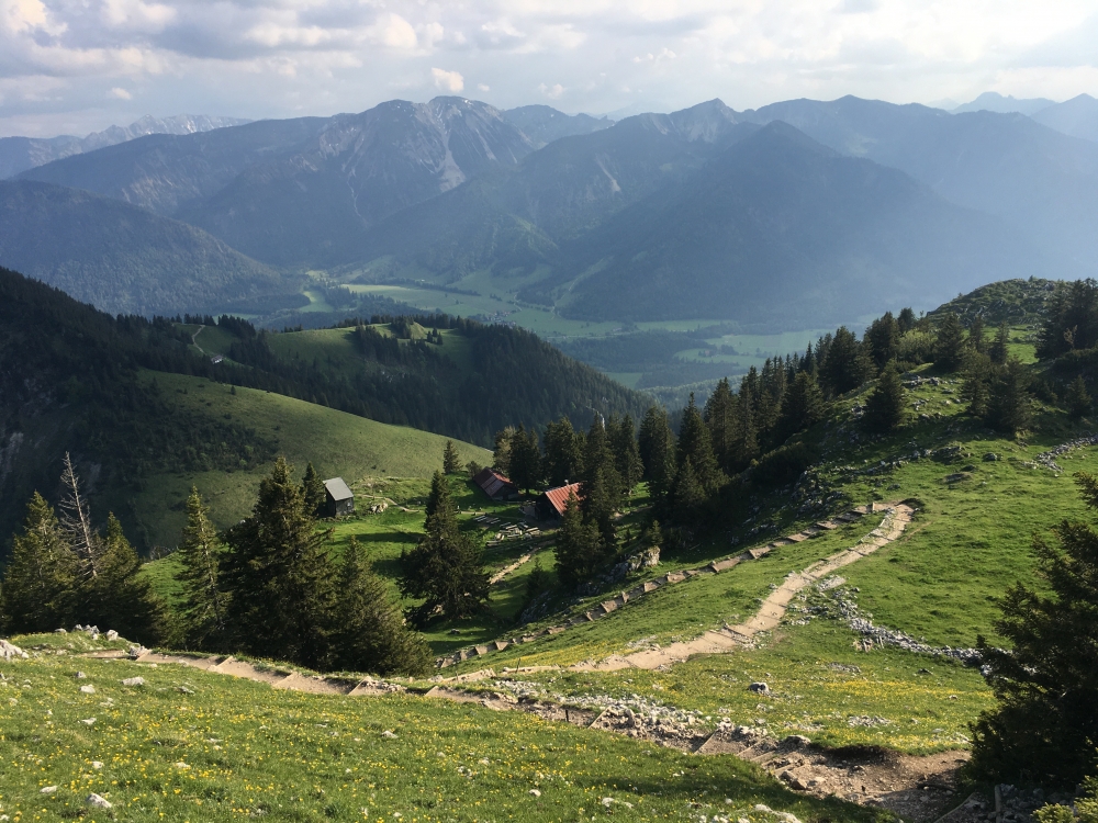 Der Weg zwischen Hubertushütte und Breitenstein