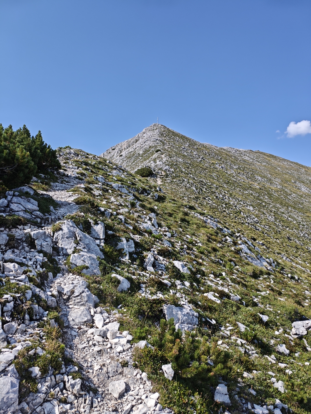 Wanderung Brunnsteinspitze: Aufstieg zur Brunnsteinspitze