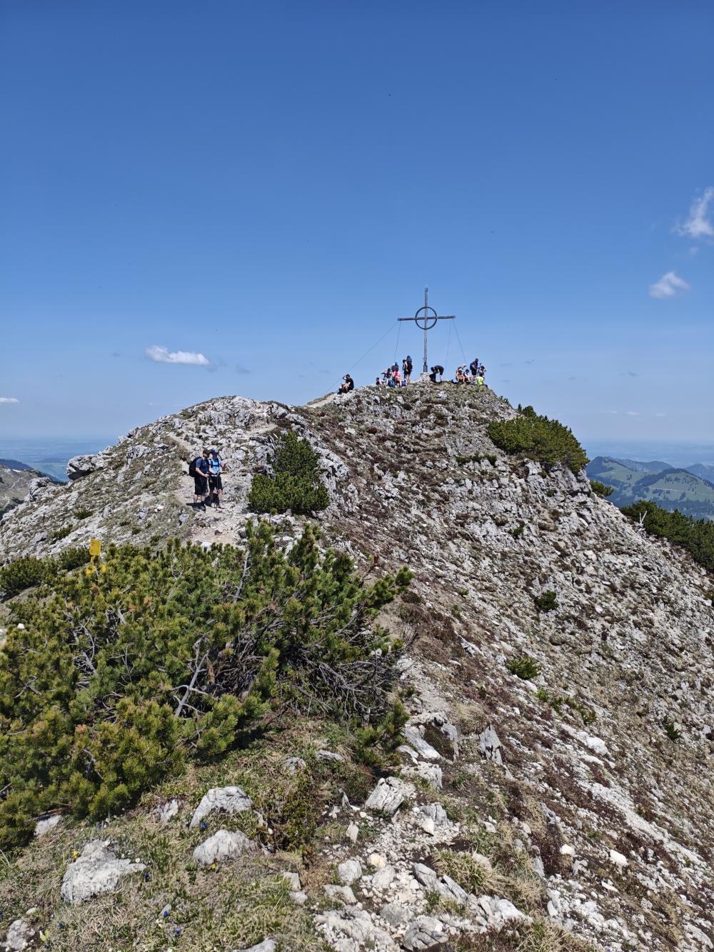 Wanderung Ponten: Wanderung Ponten: Gipfel (Bschießer)