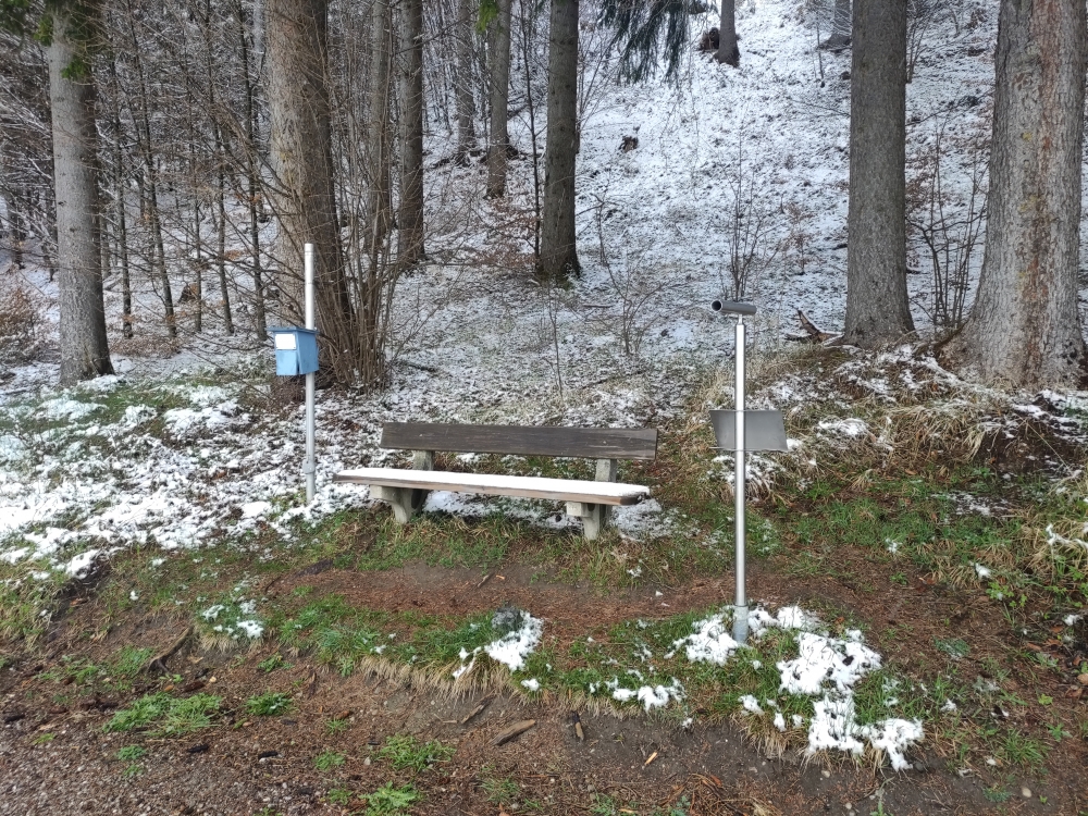 Wanderung Buch: Am Logenplatz mit Blick zu den Schlössern
