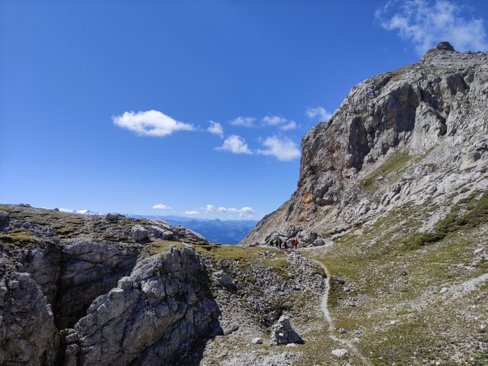Wanderung Schönfeldspitze: Wanderung Schönfeldspitze: Buchauer Scharte