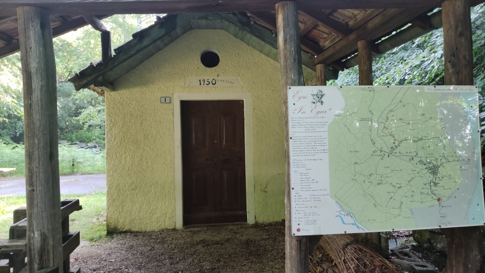 Wanderung Croce Egro: Wanderung Croce Egro: Kapelle (Cappella via Belvedere)