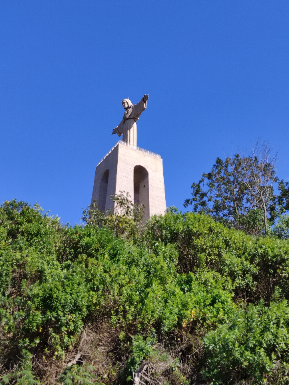 Die Christusstatue von Lissabon (Christo Rei)