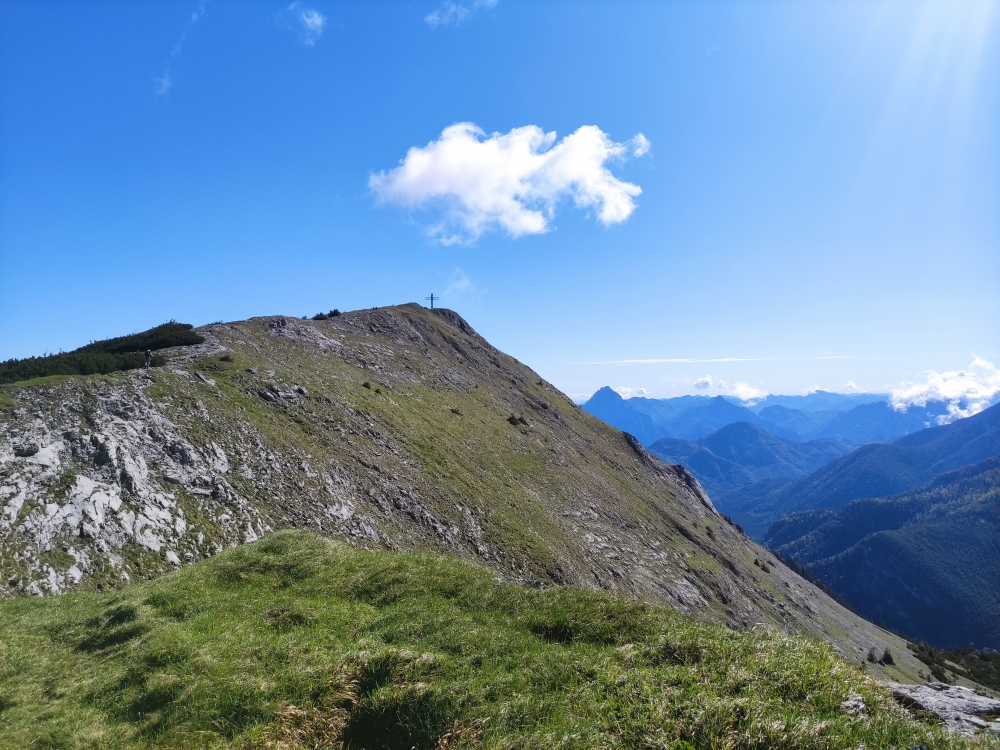 Wanderung Hochleckenhaus zur Christophorushütte: Leichte Wanderung zum Brunnkogel