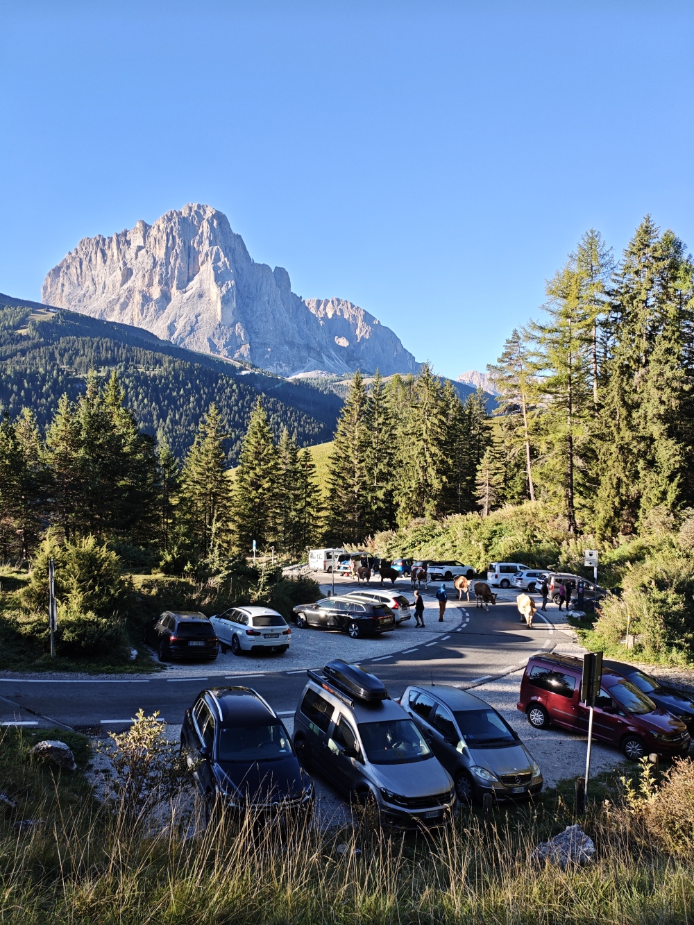 Wanderung Piz Duleda: Wanderung Piz Duleda: Wanderparkplatz