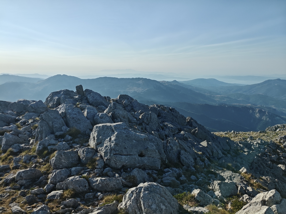 Wanderung Dirfi: Wanderung Dirfi: Gipfel  (Delphi)