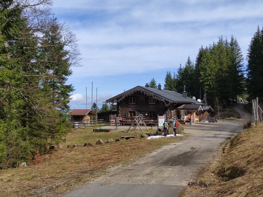 Wanderung Schönleitenschrofen: Wanderung Schönleitenschrofen: Drehhütte