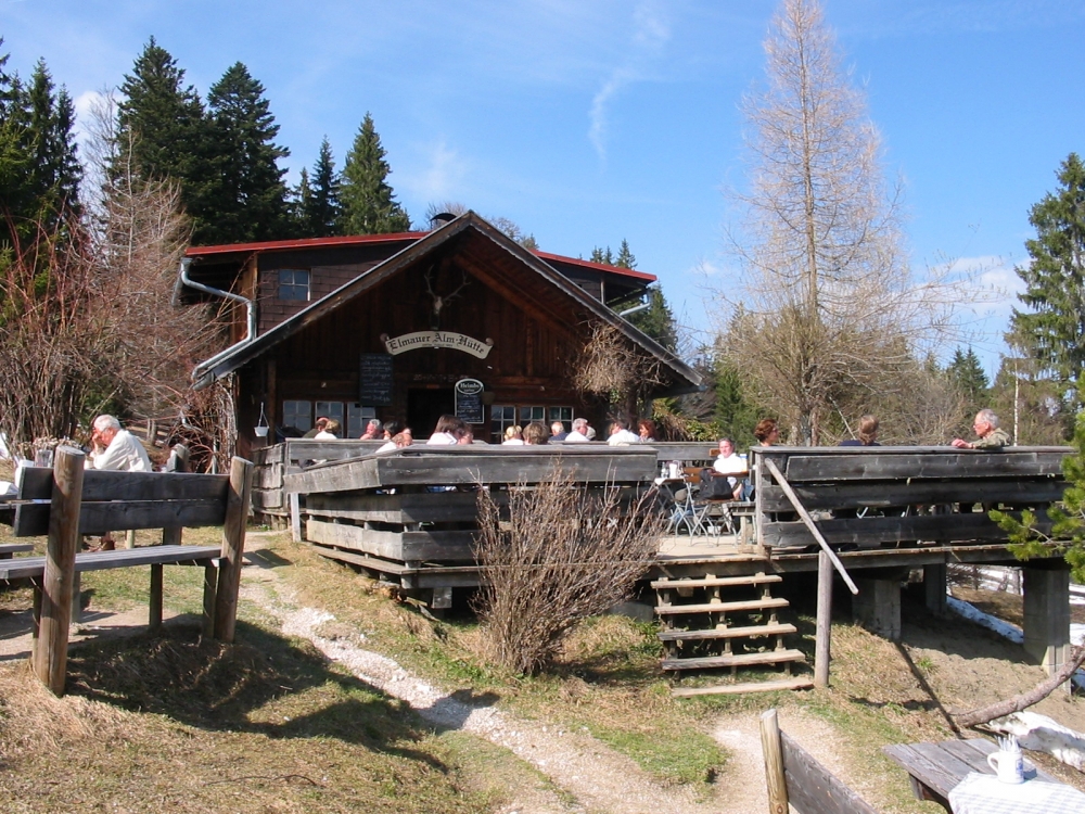 Elmauer Alm: Elmauer Alm Hütte