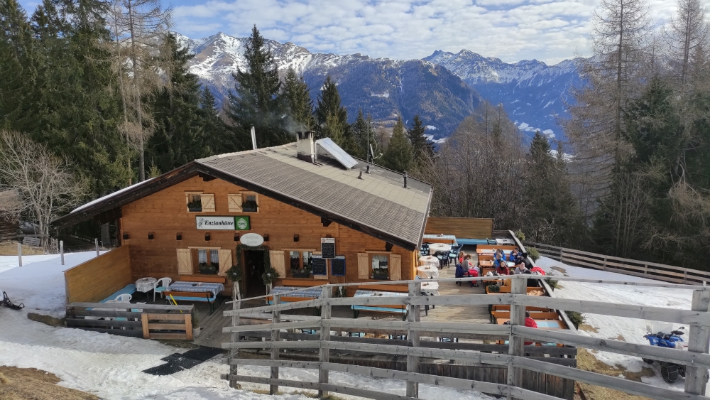 Rosskopf: Enzianhütte am Rosskopf