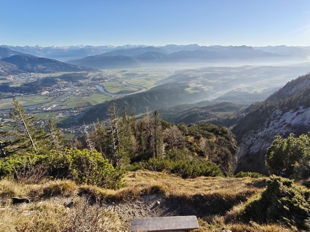 Wanderung Köglhörndl: Wanderung Köglhörndl: Blick ins Inntal (Feuerköpfl)