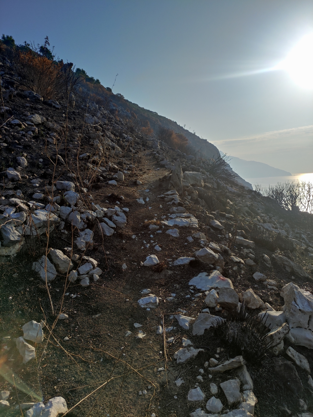 Wanderung Fiordo di Crapolla: Der schwer zu findende Aufstieg