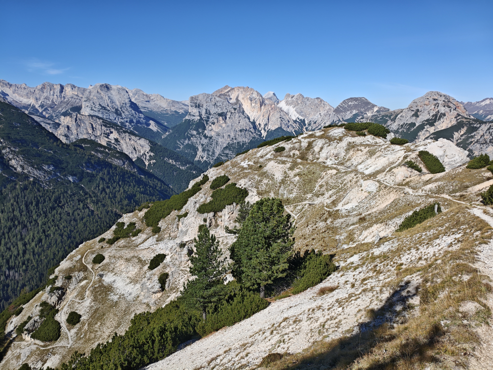 Klettersteig Ivano Dibona: Der Anstiegsweg 