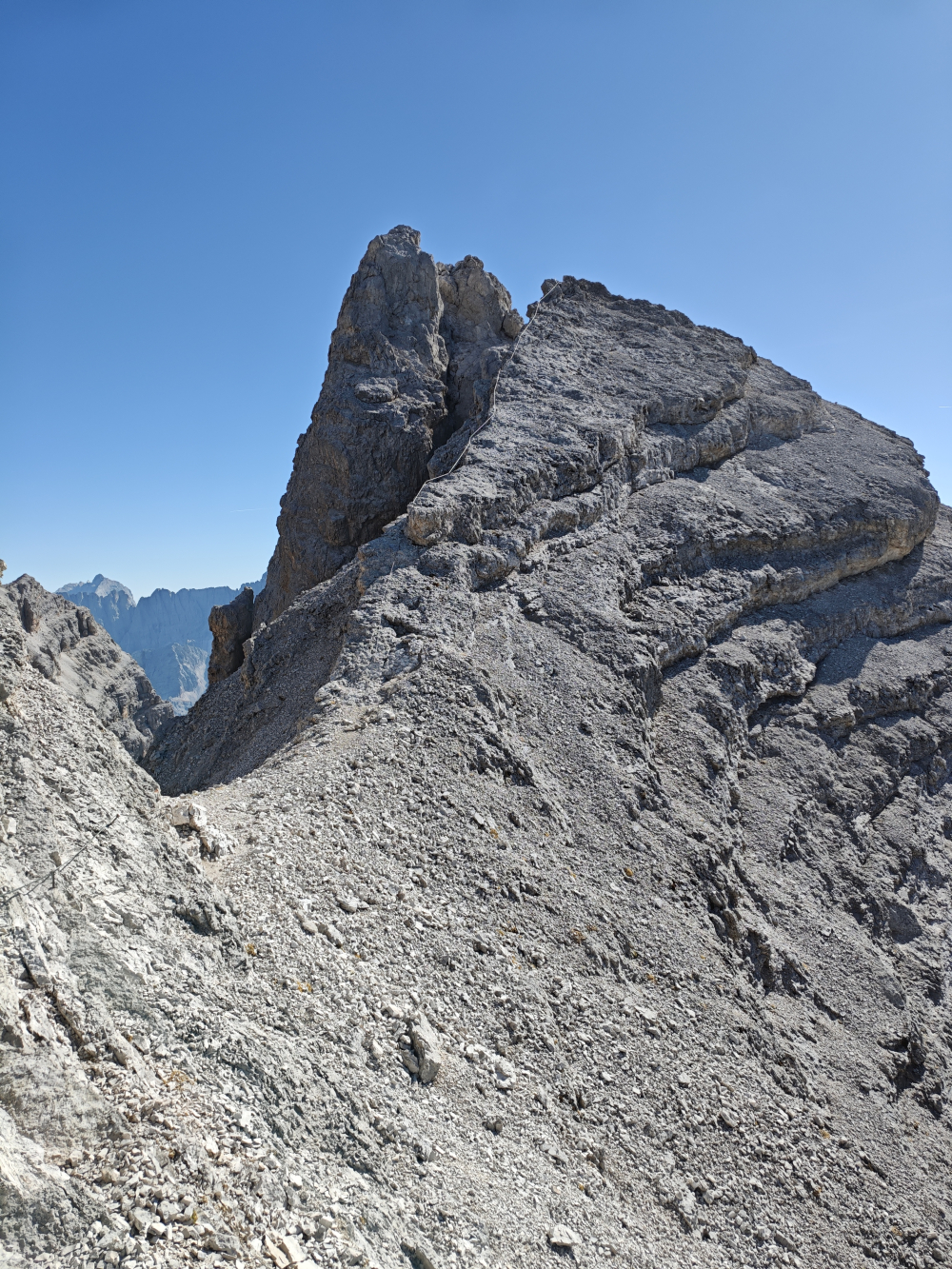 Klettersteig Ivano Dibona: Abstecher zum Cristallino d'Ampezzo