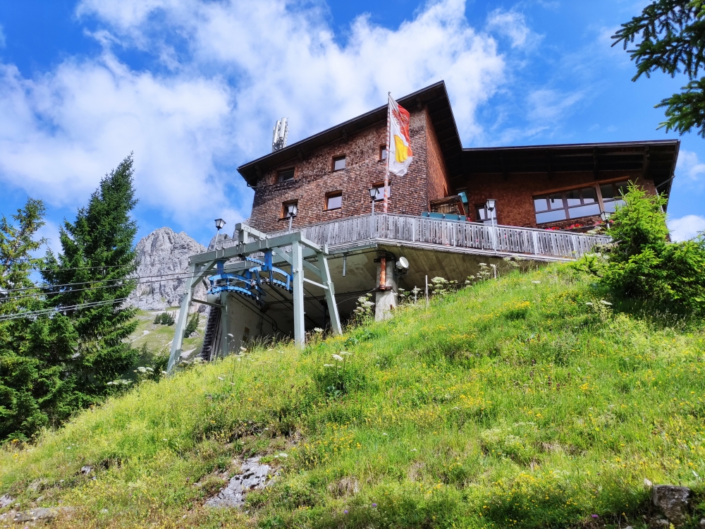 Klettersteig Gimpel: Klettersteig Gimpel: Gimpelhaus