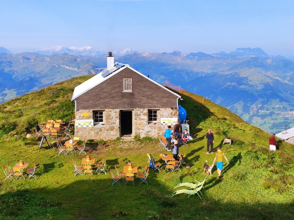 Wanderung Alvier: Wanderung Alvier: Gipfelhütte Alvier
