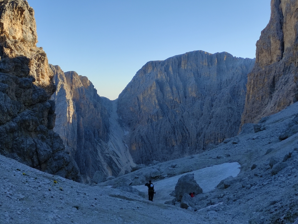Grasleitenpass: Blick vom Grasleitenpass zum Molignonpass
